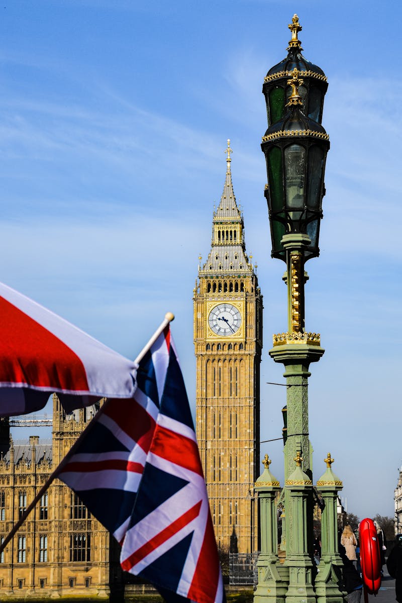 Big Ben en Westminster Palace in Londen