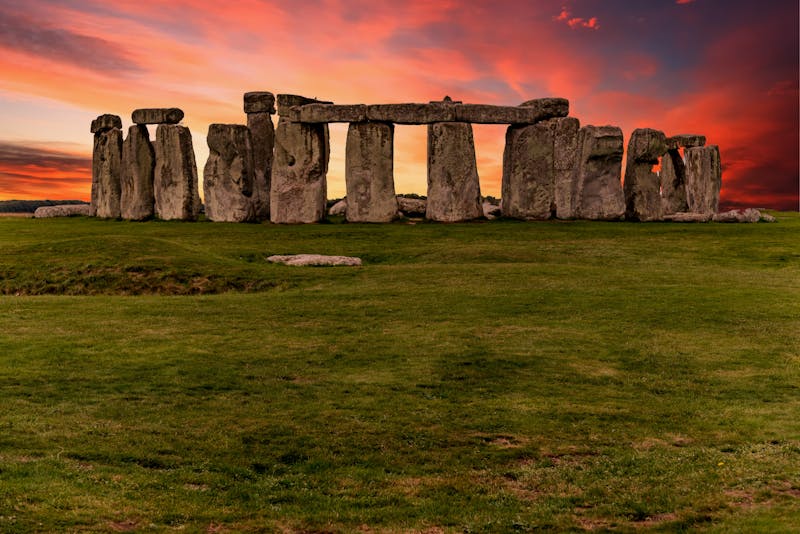 Stonehenge monument in Wiltshire Engeland