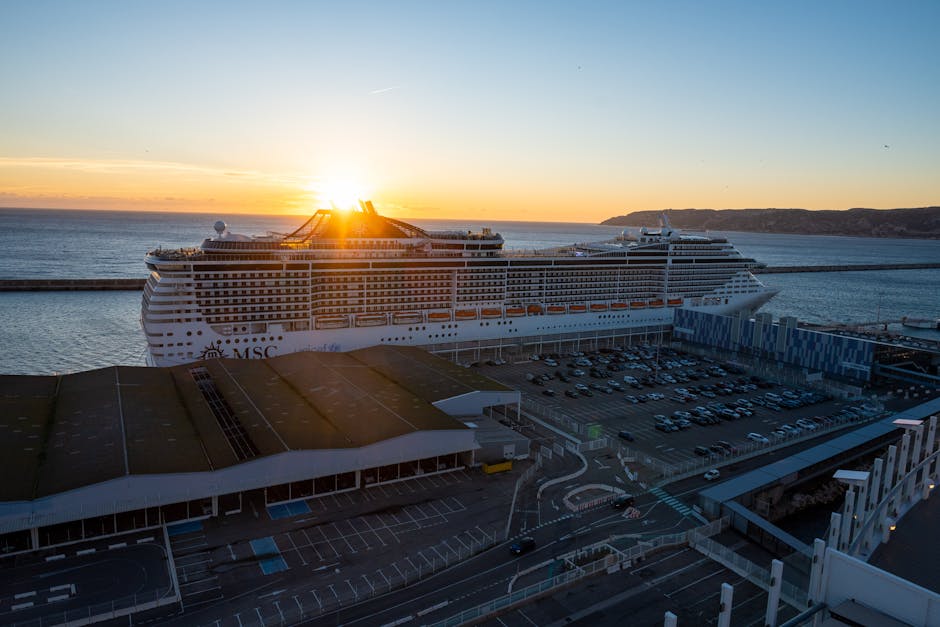 Cruise check-in Britse haven