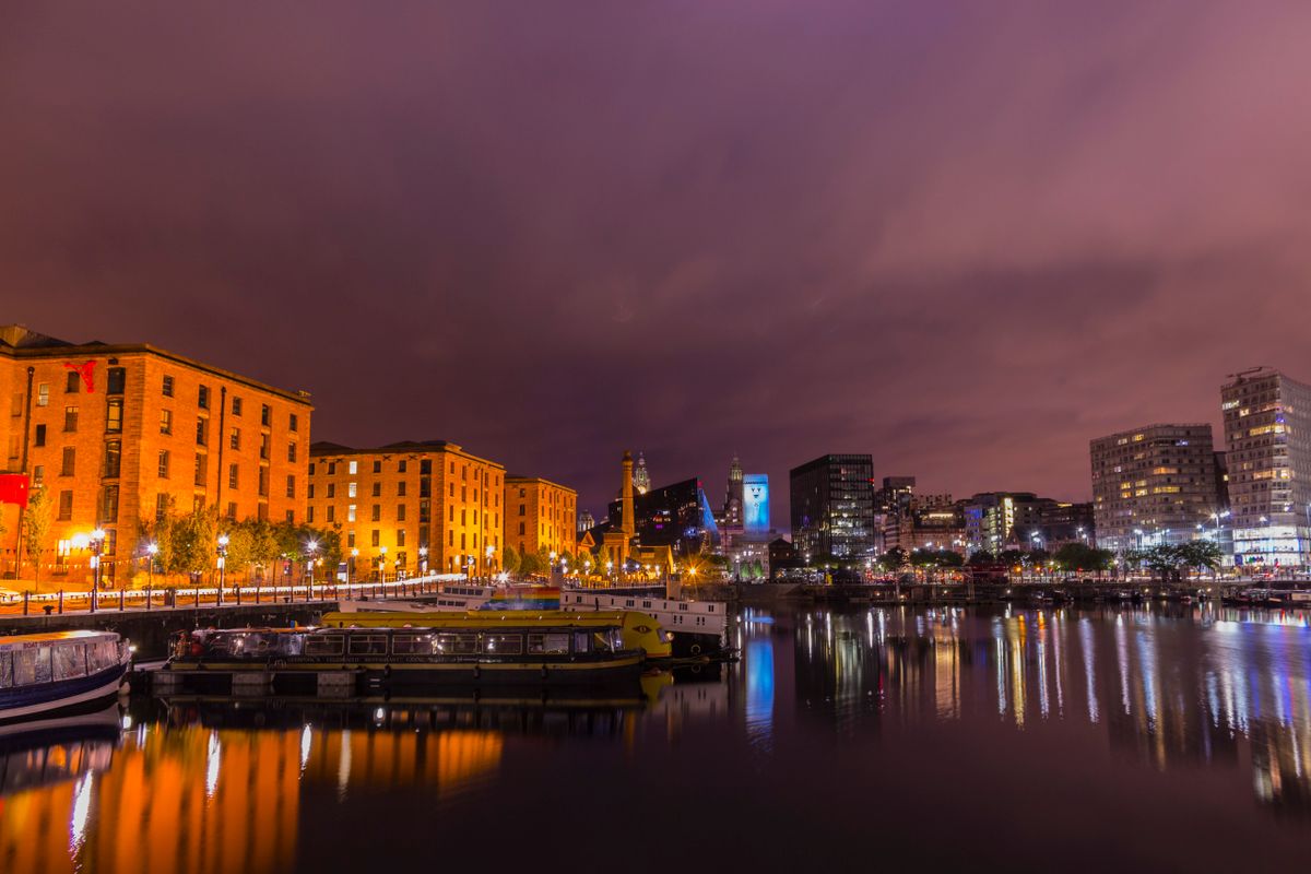 Albert Dock in Liverpool