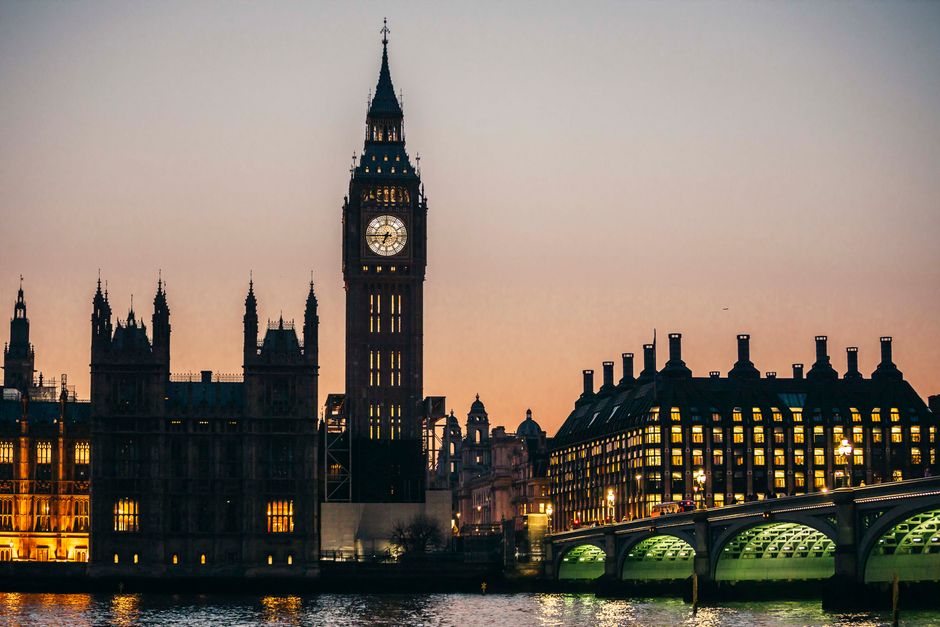 Big Ben en de Houses of Parliament, een van de bekendste bezienswaardigheden van Engeland